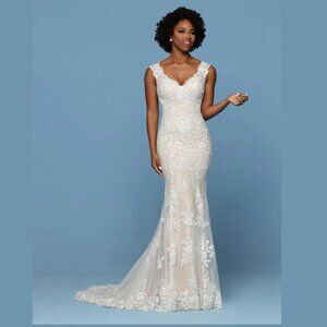 DaVinci Bridal 50542 Mermaid Wedding Dress – NWT – Size 14 & 20